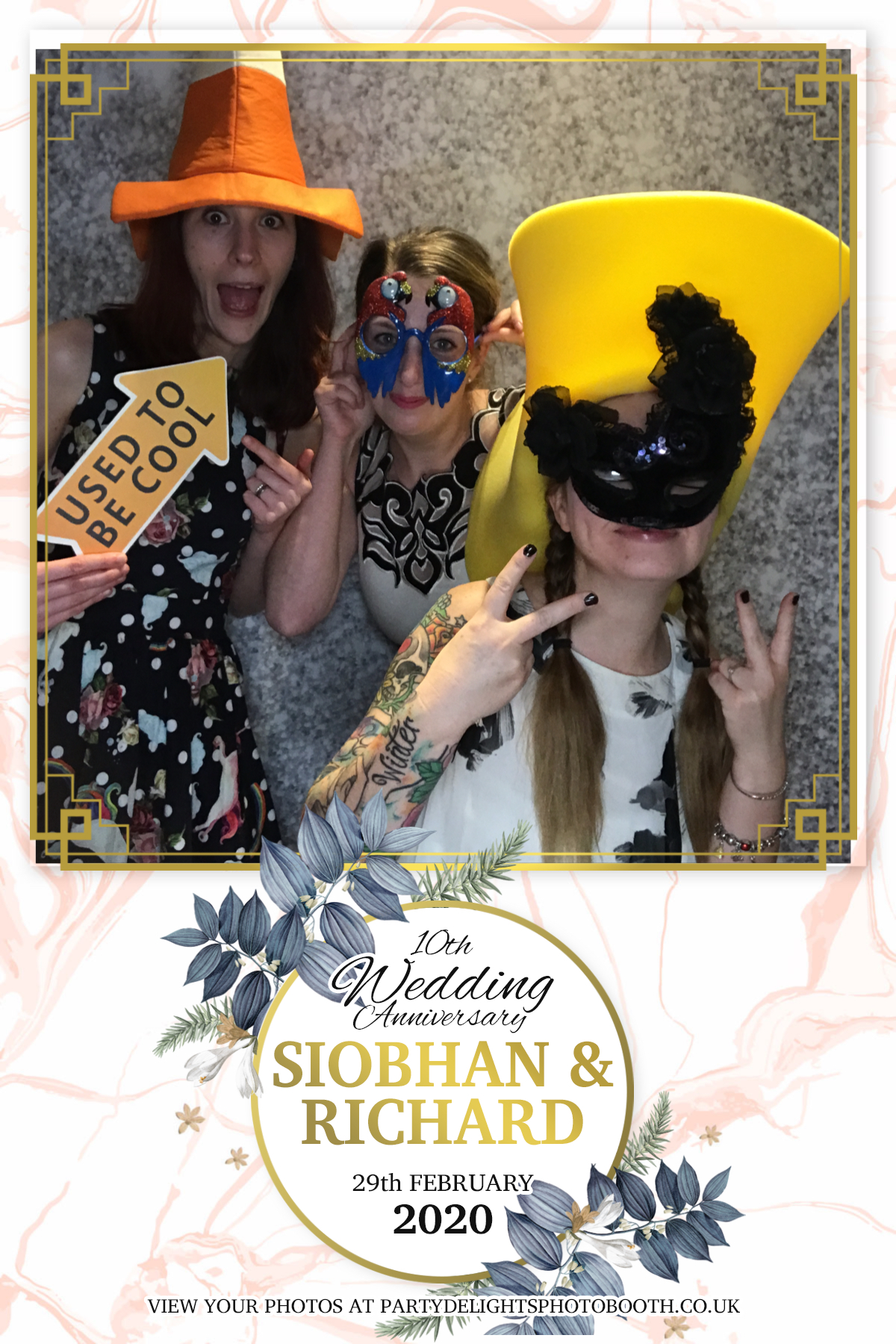 Siobhan and Richards Vow renewal  | View more photos from the event at gallery.partydelightsphotobooth.co.uk/u/PartyDelightsPhotoBooth/Siobhan-and-Richards-Vow-renewal